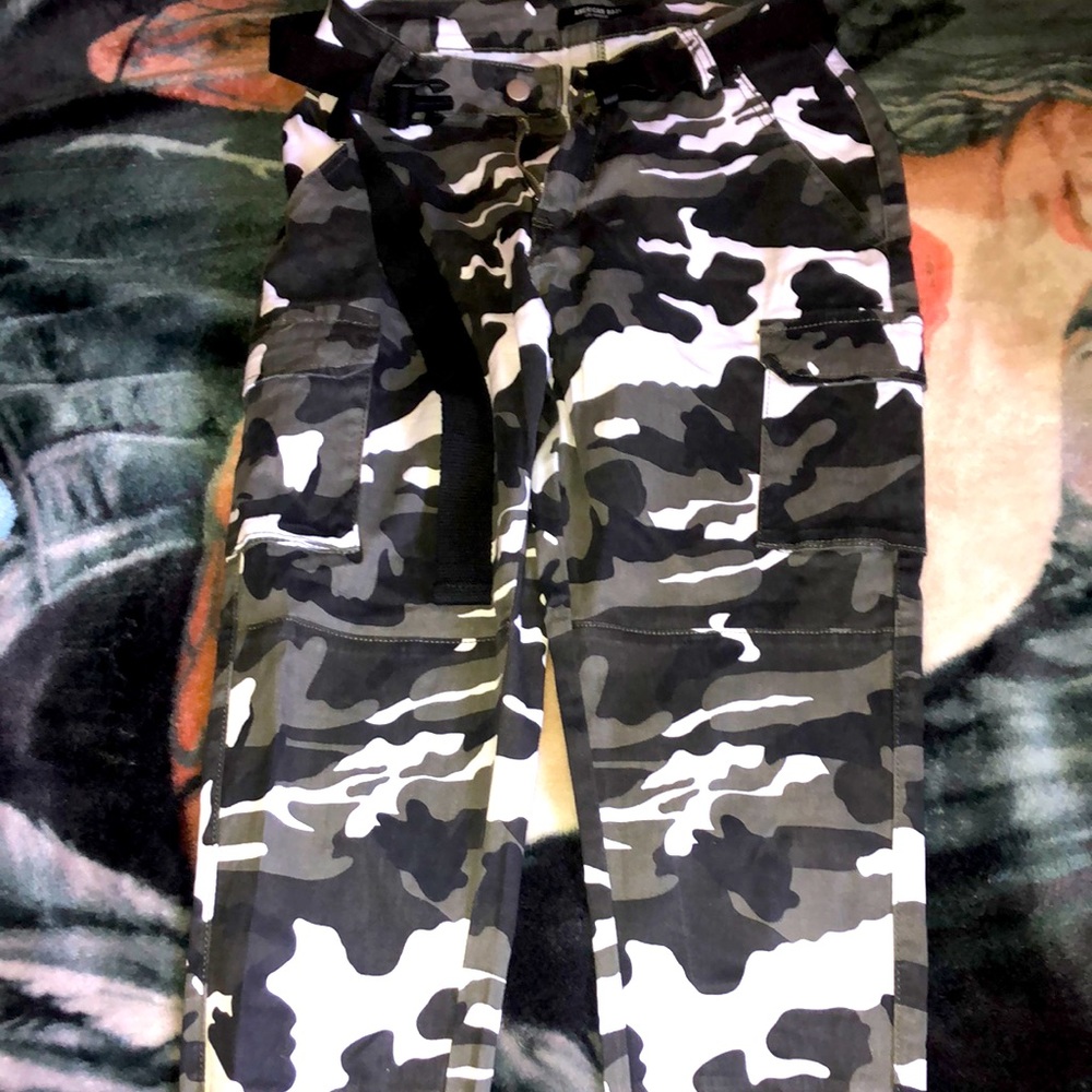 Cargo Camo Pants